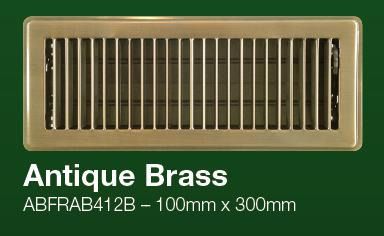 mcmaster louvered antique brass